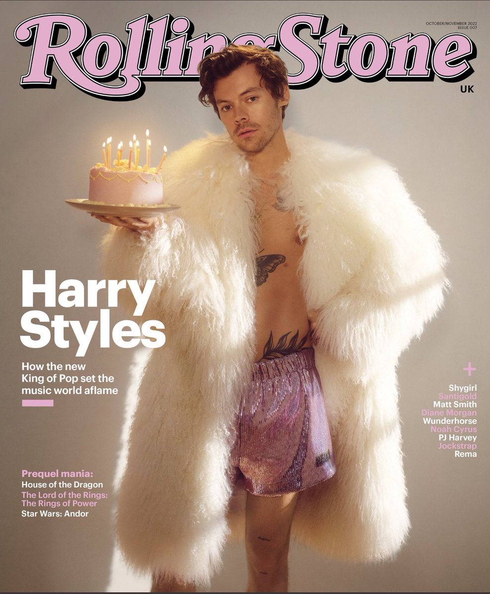 canyonmoonblu's tweet photo. the best way to wake up is to a new harry styles magazine cover https://t.co/Sky5tf9DJk