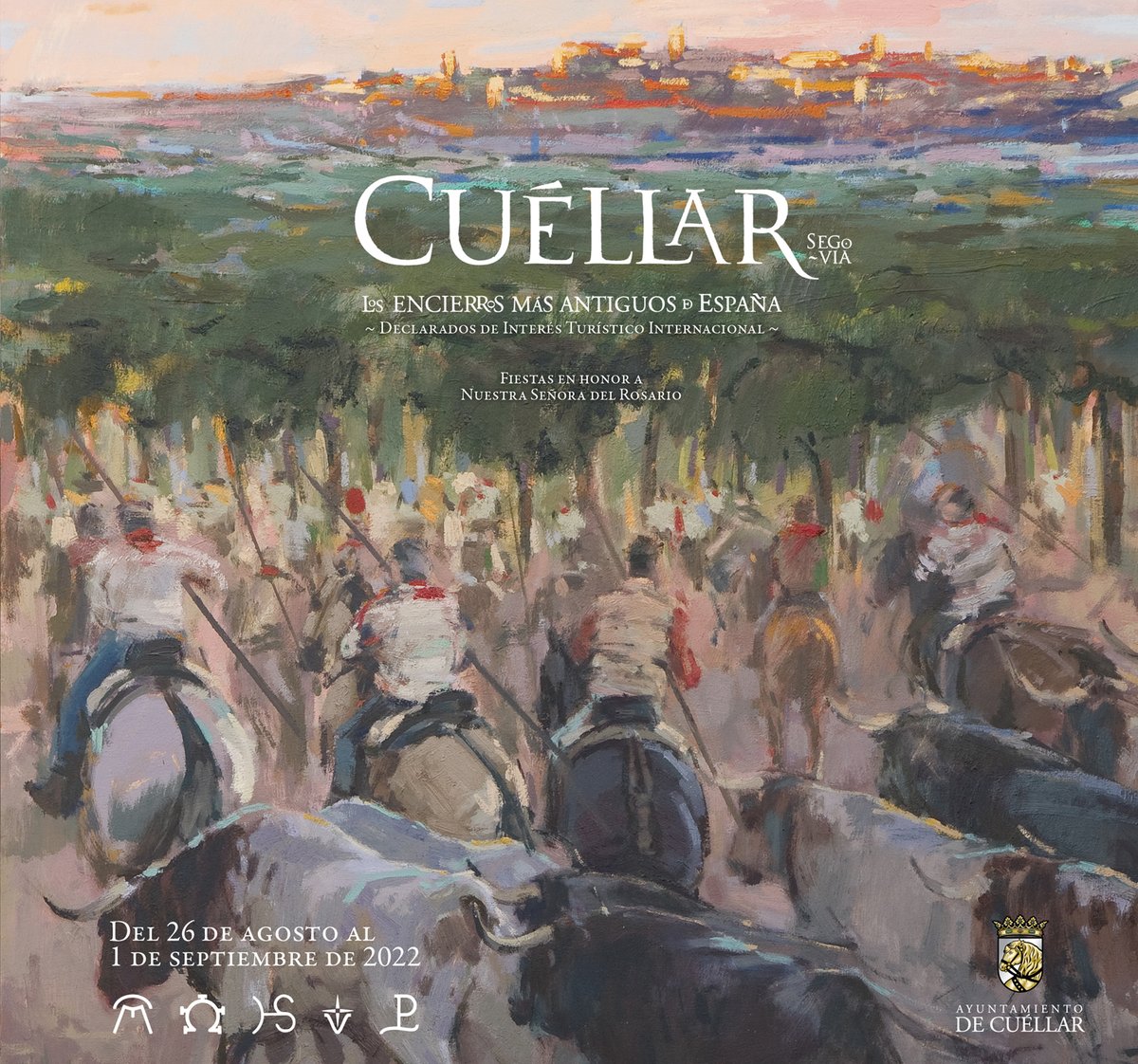 aleacuellar's tweet photo. El Programa Oficial de las Fiestas de #Cuéllar es para nosotros uno de los trabajos más especiales, y este año más si cabe. 
¡Felices Fiestas! ¡Ya los tenemos aquí!

Consulta el programa completo allí donde estés👇
https://t.co/UfMSjLXSP1 https://t.co/idbhEhDbH0
