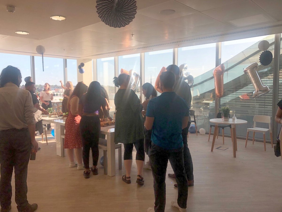 TrustID_UK's tweet photo. We're so excited to be in our new offices! We enjoyed celebrating on Friday night - balloons and ribbon cutting included! 

Find out more about our move here: https://t.co/mReBxVWwaL

#IdentityDocumentExperts #RTW #IdentificationVerification #AntiFraud #Compliance #KYC #IDSP https://t.co/5ZClVEOAub