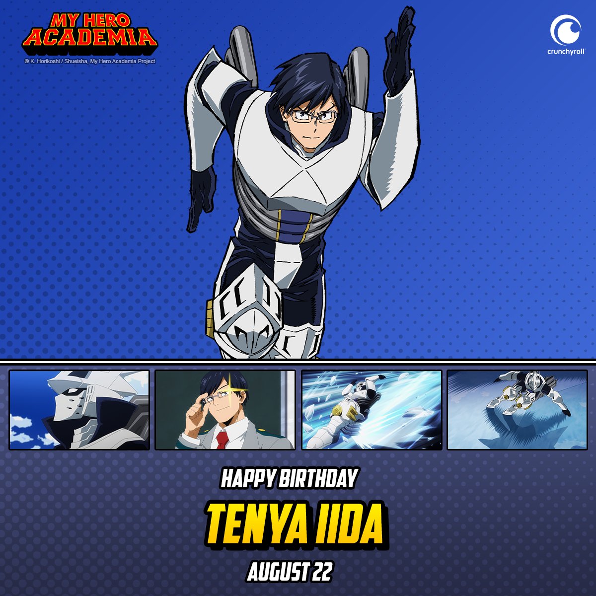 MHAOfficial's tweet photo. HAPPY BIRTHDAY IIDA!!!!!!! 🔥 https://t.co/RNTfyVvm3b