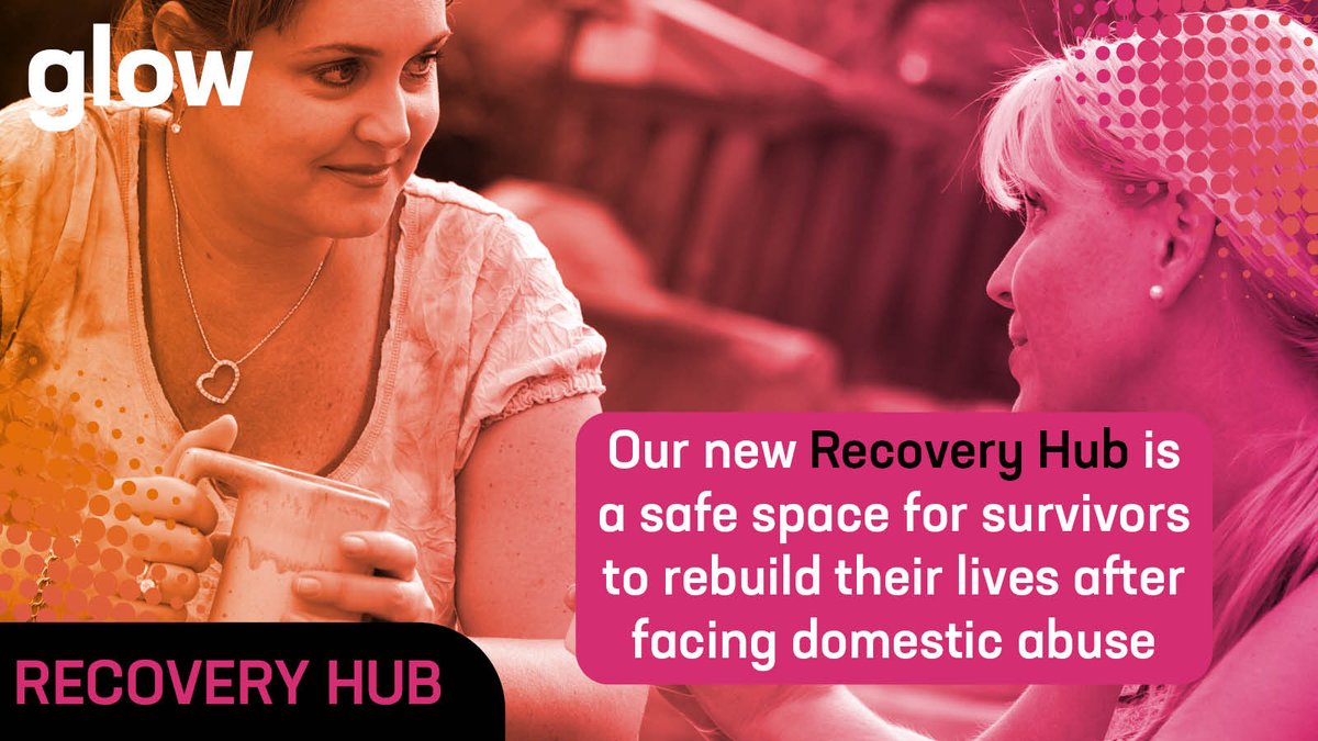findtheglow's tweet photo. Next month we’re launching our brand-new Recovery Hub, a safe space for survivors of #domesticabuse to rebuild their lives ⭐
There's tailored support, group programmes, wellbeing sessions and volunteer opportunities 🥰
Discover more here – https://t.co/TyChaipP9x 🧡 https://t.co/cpL0X8sboc