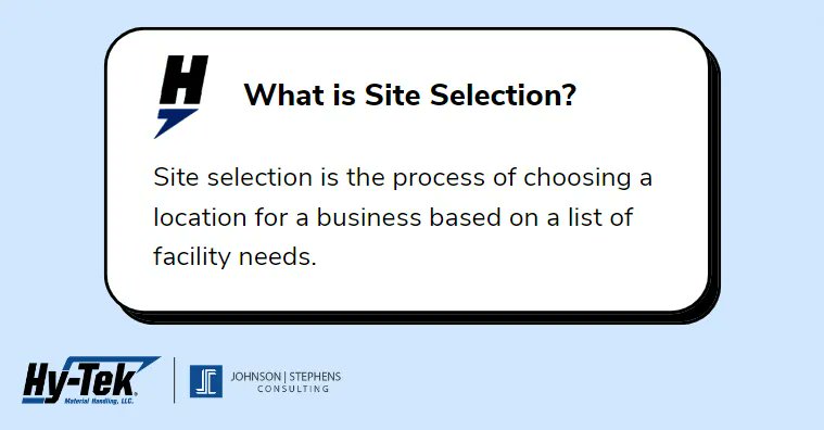 The old adage “location, location, location” is just as relevant to businesses today as it ever was. In fact, the site selection process can make or break your business. Learn more about #siteselection, and how to pick the right one on the blog: buff.ly/3dHwuPf