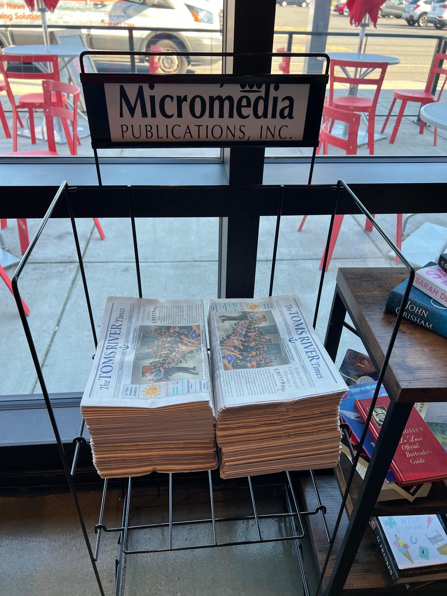 jshoreonline's tweet photo. You can now grab your free copy of The Toms River Times each week from Sweetwaters Coffee & Tea at the Ocean County Mall as well as hundreds of other spots in town. #sweetwaters #coffee #oceancounty #oceancountymall #business #newspaper #oceancounty #jerseyshoreonline https://t.co/yZEgMvVFyb