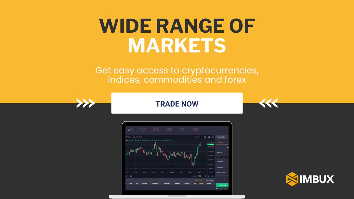 Get easy access to #cryptocurrencies, #indices, #commodities and #forex .

Join us today!
imbux.com