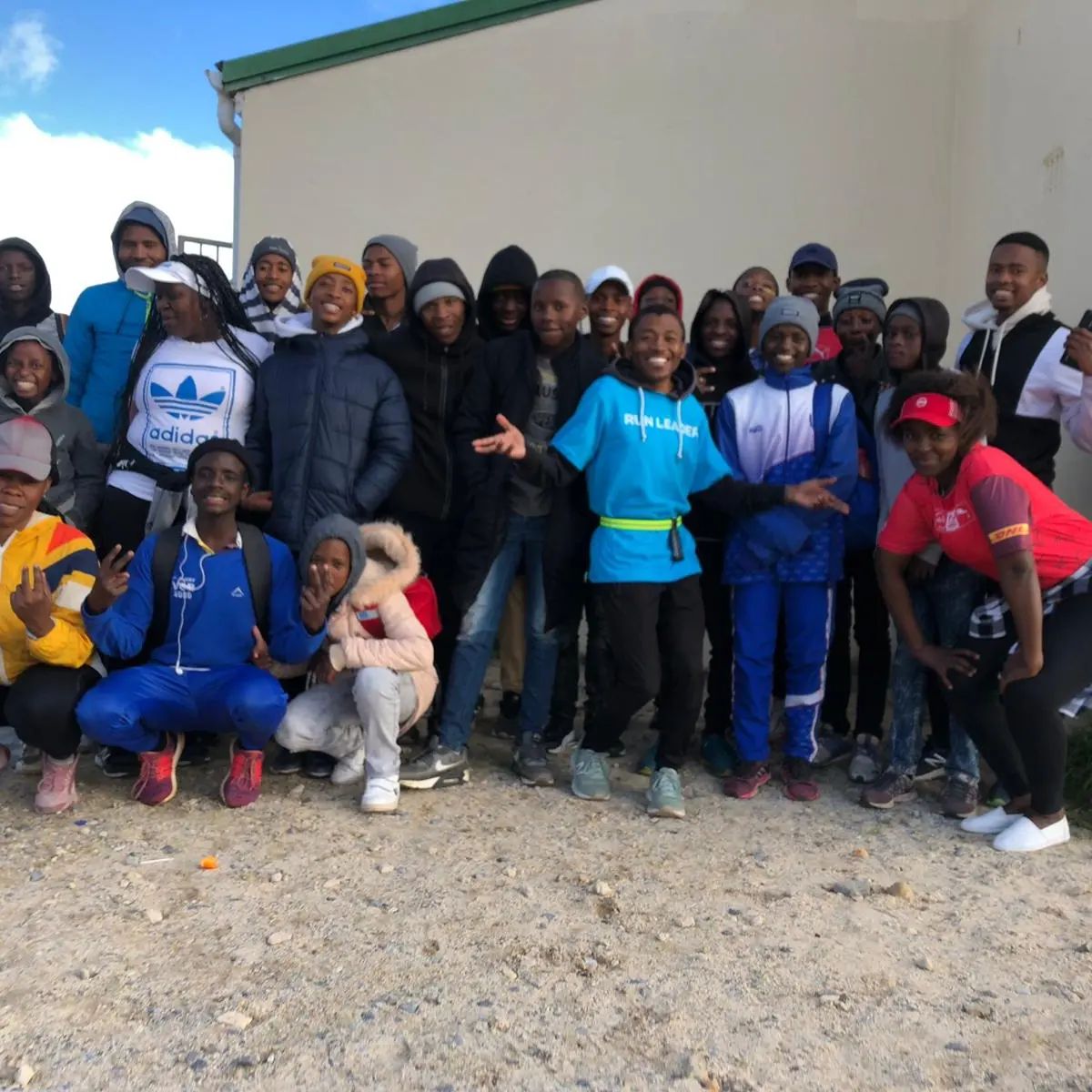 UrbanBetter's tweet photo. Through the #CleanAirCT campaign, Lunga gathered members of his community to run with him across #Khayelitsha. The goal? To collect the air quality data we need to generate #data stories that augment and inform urban design for healthy, climate-resilient public spaces. https://t.co/MScRmsHNev