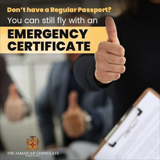 Jamaicaconsular's tweet photo. You can apply for a temporary travel certificate only issued for a specified journey by your respective airlines.

For details on documents &amp; more, visit - https://t.co/E0nDI9VoPa

#thejamaicanconsulate #travel #travelgram #instatravel #jamaicantourism #jamaica https://t.co/4ncpXadZX4