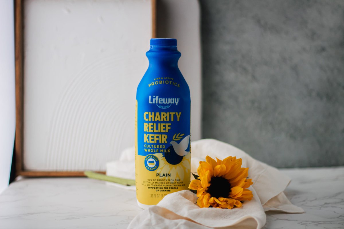 UkraineTrustChn's tweet photo. We want to thank @lifeway_kefir for supporting #UkraineTrustChain and including us in your fundraising campaign for #Ukraine. 
Honored to be included alongside others like @WCKitchen and @razomforukraine 

https://t.co/VPH1KY2Knr

#LifewayKefir #StandWithUkraine https://t.co/pmt7qnHvll