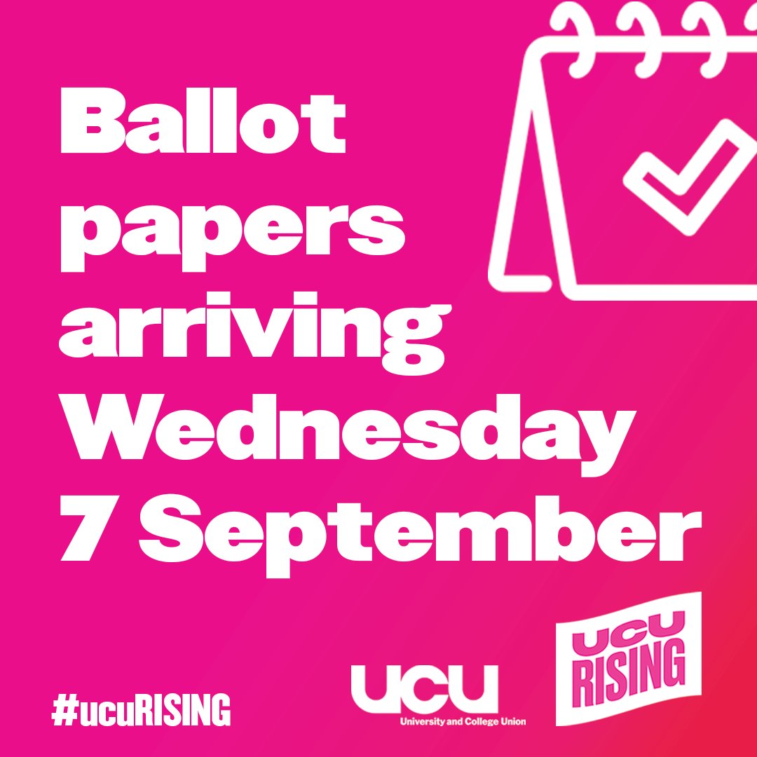 Employers have been notified.

Vote YES to take back what's ours.

#ucuRISING