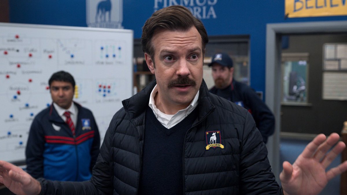 TedLassoQuotes's tweet photo. "You act like I'm chasing you with a booger." -Ted Lasso #TedLasso https://t.co/MBrEwivpNm