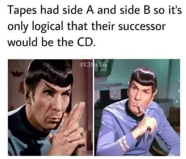 Millennials won't get it. 🤣🤣🤣

#roddenberry #StarTrek #mondaythoughts