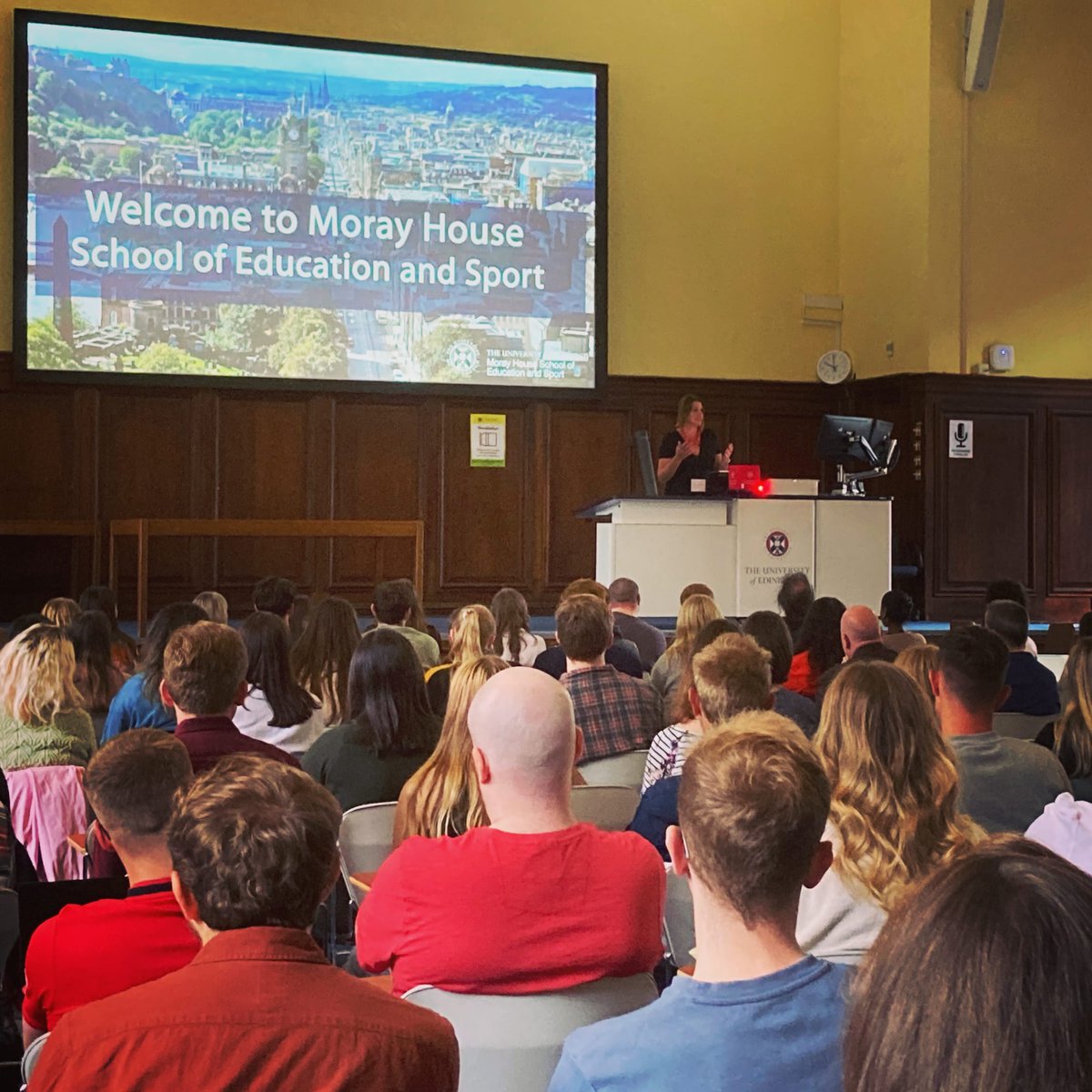 MorayHouse's tweet photo. Welcome, PGDE students joining Moray House School of Education &amp; Sport.

We are so excited to have you all with us and know we are here to support you in this journey.

Remember to connect &amp; collaborate &amp; importantly make space for yourself as well.

We wish you all success ahead https://t.co/IOy5687PAA