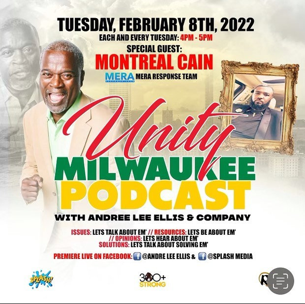 Montreal Cain was on the Unity Milwaukee podcast. MERA was raising the awareness in the community about mental health in the community.  bit.ly/3zIZUFg
