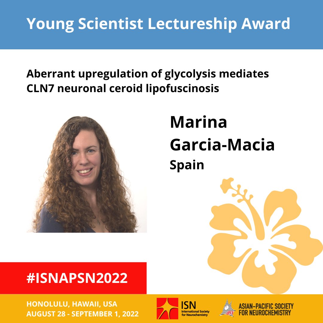 Juanaloca2002's tweet photo. Following Monday at 9:30 am (Hawaiian time) at #ISNAPSN2022...would you miss it?? #BattenDisease #Metabolism #Autophagy #Mitochondria #Neuroscience @ISN_society @Beatbatten @BattenDiseaseuk @BDSRA #WomenInScience https://t.co/4QTkYArndJ