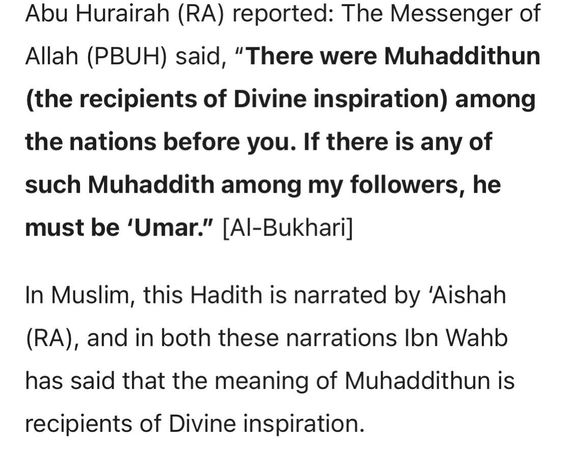 There were people who do predict things, which did take place or which will happen in certain times. They are inspired through divine power. #Muhaddith #Endoftimes