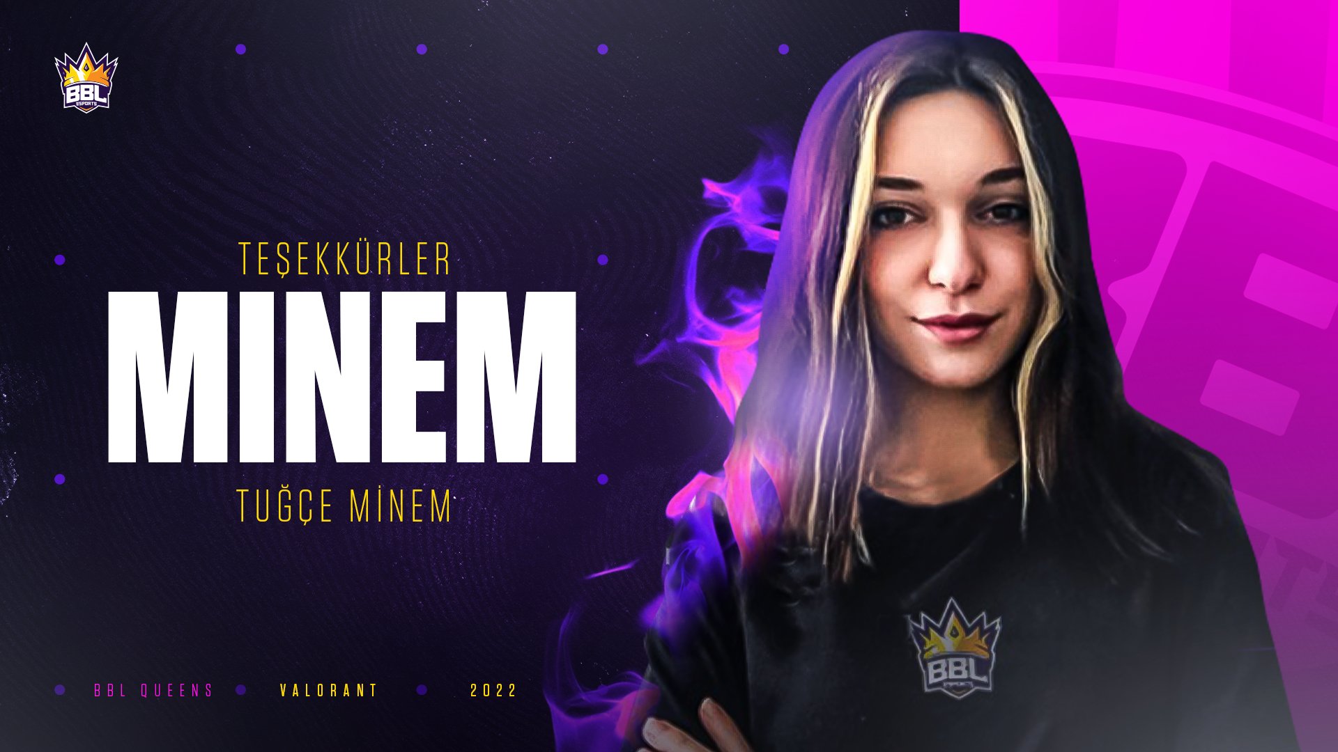 Esporkolik on Twitter: "🚨 BBL Esports, BBL Queens kadrosunda yer alan