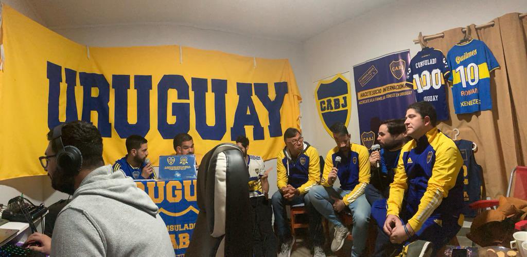 ConsuladoBocaUy's tweet photo. Dale Bo #5 
Seguimos felices haciendo este programa de cada domingo.

Hablando de los deportes del consulado, de las acciones sociales que venimos logrando y atreviéndonos a hacer entrevistas, ayer con el Tata Álvaro González 

Pasen y vean!

https://t.co/UQvpF0nJse https://t.co/Pkl4oRFL91
