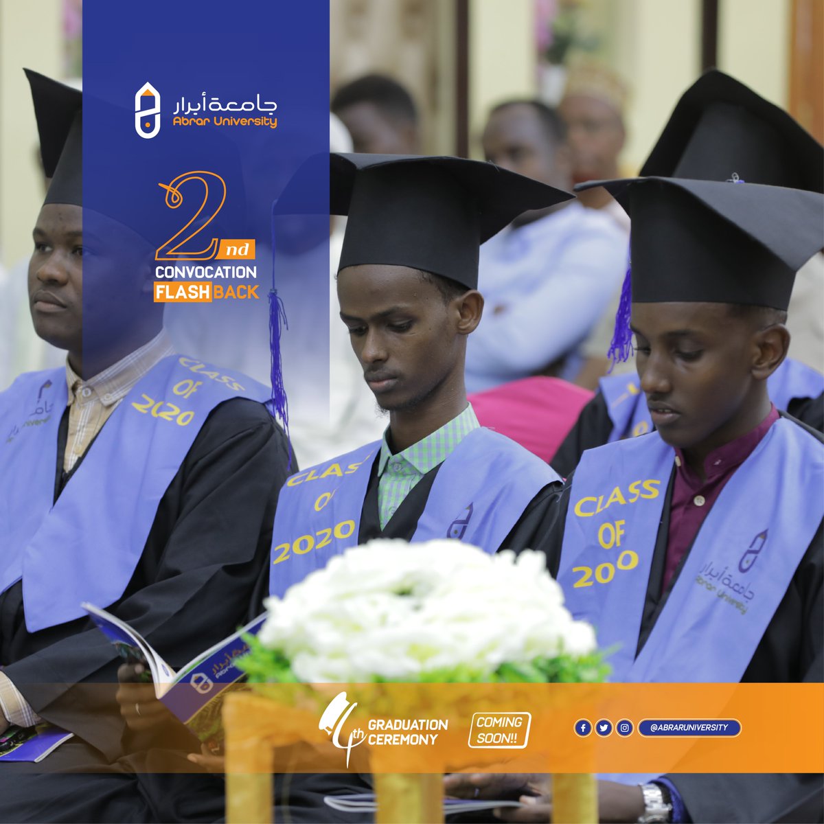 AbrarUniversity's tweet photo. AU_Flashback #2nd_convocation
#4th_convocation Coming Soon
#AU_Graduation
#Abrar_University
#from_theory_to_practice https://t.co/6xDUComVuu