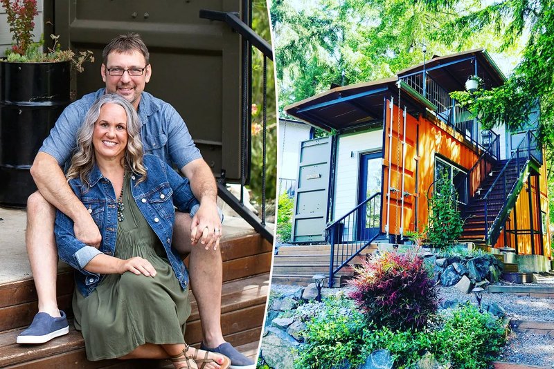 NeozOne's tweet photo. Un couple décide de construire sa propre maison container pour en finir avec les dettes #maison #maisoncontainer
https://t.co/EhkenSxrpy https://t.co/Wi0tEmtzE7