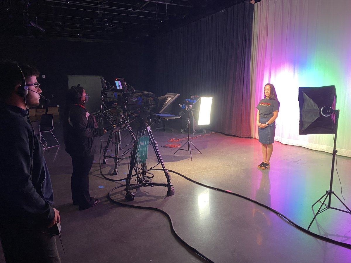 BlansonMedia's tweet photo. Seniors finished our first production of the year at the Blanson Studio with Dr. Xochitl Rodriguez and Dr. Autumn Boyd
@BlansonCTEHS @BenIbarraCTE @AldineCTE https://t.co/8kOcTx9een
