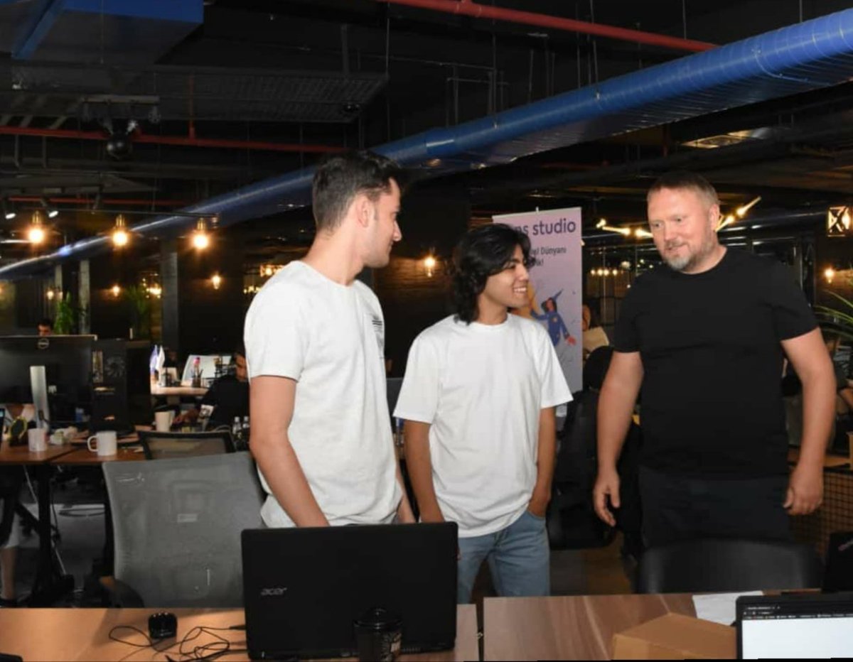 yrahimov's tweet photo. That smile of confidence!
This is Elyas Omar (in the middle),  21 year old CTO of  @testedweb meeting @BreusMax the founder of @SilentNotary in our new office.
Tested Web fixes those Fake reviews, dinosaur era NPS data mechanisms.
Get whitelisted now: https://t.co/SoxtV26mtu https://t.co/cFb9hp4Izh