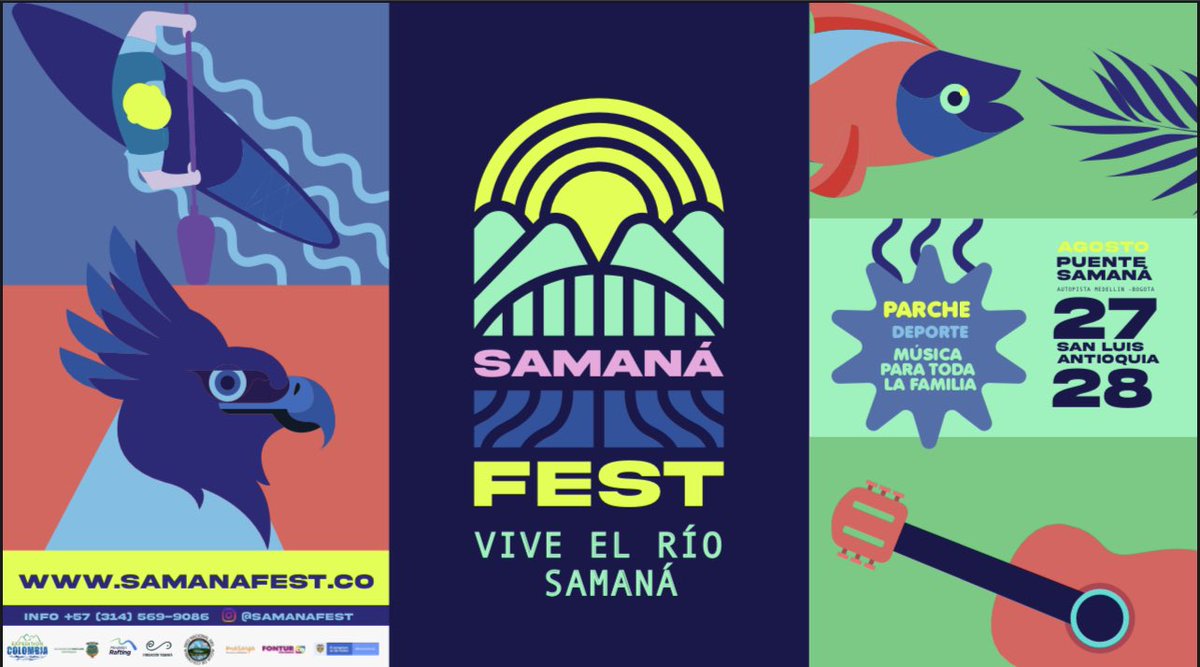 QuienEsQuienOA's tweet photo. Hasta el perro y el gato no se quieren perder el parche del #SamanaFest.
Qué piensas para empacar la carpa y el bloqueador, @SanLuisANT los espera.
@Henryesuarez alcalde 2020 - 2023.
#OrienteAntioqueño
https://t.co/tDMvTwKLql https://t.co/FwVa7YQJQO