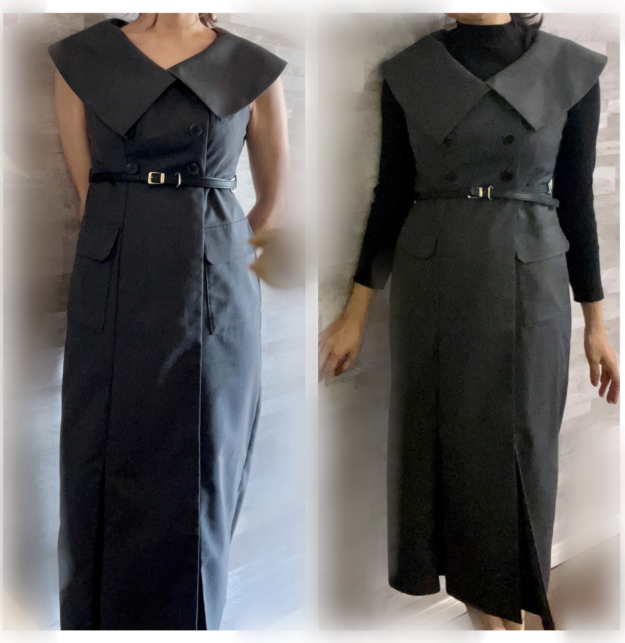 1周年記念イベントが herlipto Saint Charles Big Collar Dress