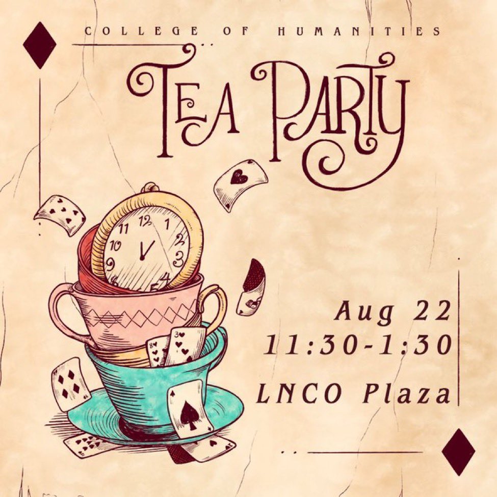 UofUHumanities's tweet photo. Good morning and welcome back to campus! Stop by the LNCO plaza TODAY from 11:30-1:30 for some iced tea, cookies, and plenty of free humanities swag.
Cheers to a great semester!
#UofU #UHumanities #UofUHumanities https://t.co/5goRGPLKuW