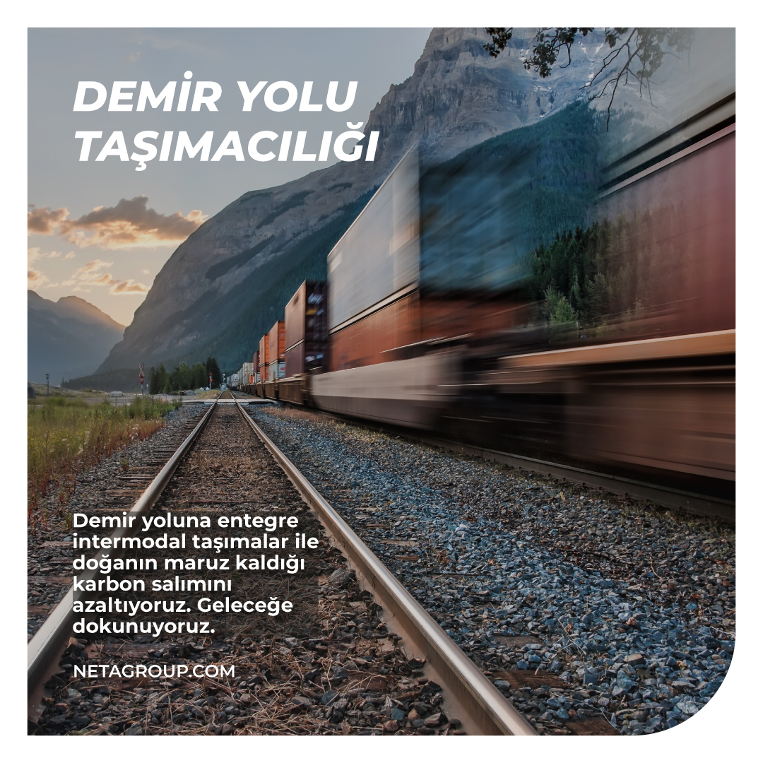 Karbon salınımını azaltıyoruz. Geleceğe dokunuyoruz

#demiryolutaşımacılığı #Logistics #netagroup