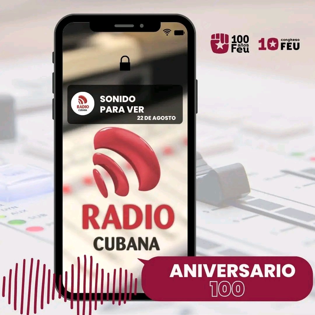 GobiernoMarian1's tweet photo. #RadioCubana felicitamos a la radio cubana por su 100 aniversario, le damos gracias a los trabajadores por su incansable labor y felicitar a su vez a todos los trabajadores del sector  @GobiernoMarian1 @IntendenteManao https://t.co/24GluEaQOD