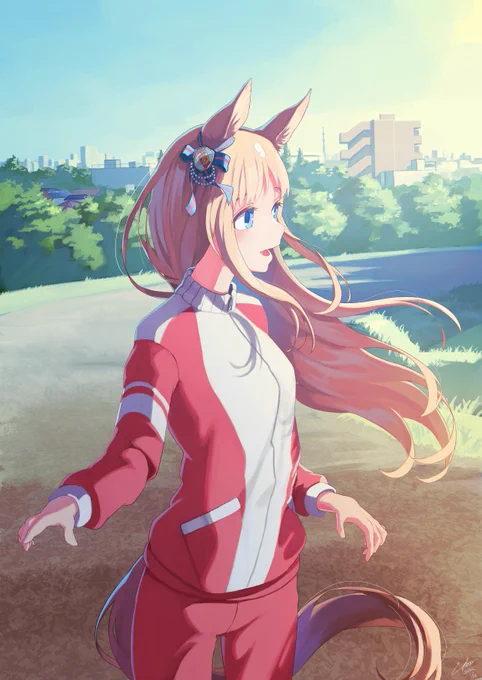 #夏休みはグラスワンダーのイラストが増えるらしい 増えてくれ 