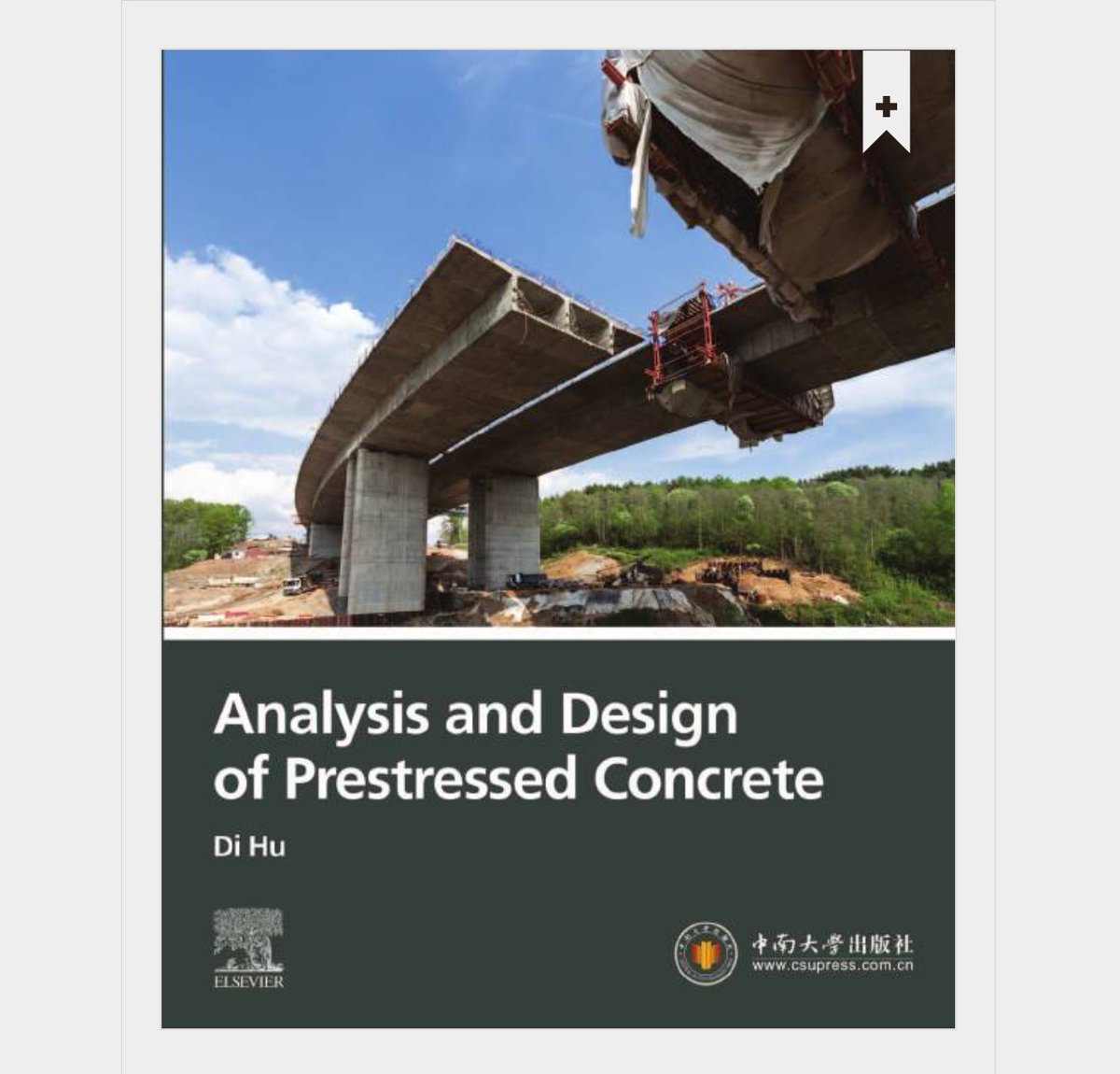 ICELibrary's tweet photo. Analysis and design of #prestressed #concrete. E-Book.
Analysis and design of prestressed concrete structures, detailed loss calculation; time-dependent analysis on cross-sectional stresses and in-depth calculation methods
https://t.co/KP7u5Lt81t https://t.co/XvMfDF8P2D