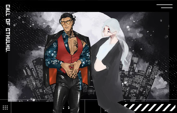 . ᴄᴀʟʟ ᴏғ ᴄᴛʜᴜʟʜᴜ ✦ 月夜に蠢くルーガルー ✦ ‾‾‾‾‾‾‾‾‾‾‾‾❙ 耳地❙ 交渉担当:ジャジール・ラモス  - つゆとらさん❙ 荒事担当:香桃 - しかさん. 