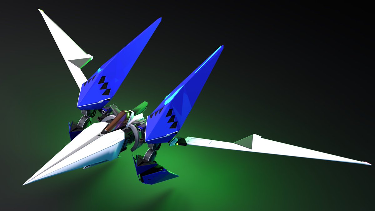 nanaba_3dcg's tweet photo. アーウィン(『#スターフォックス アサルト』版)、完成しました！
製作期間は約8日
#blender #blender初心者 #b3d #starfox https://t.co/5FBgEM1o2a