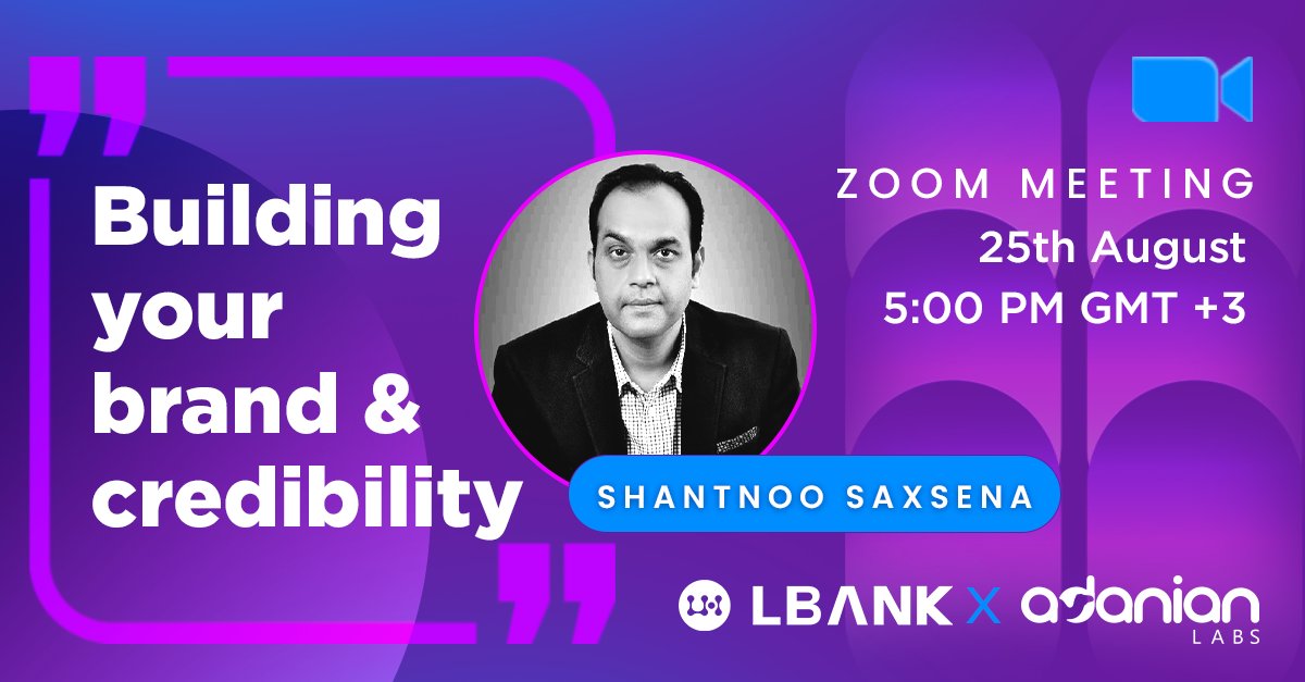 Adanianlabs's tweet photo. As the Crypto Accelerator Program continues, COO of
@LBank_Exchange @Shantnoo6
will be giving a workshop on the topic
"Brand Building and Credibility"
to the selected 17 blockchain projects..
@LBankAfrica @theabcafrica
#BuildingCamels
#BorderlessAfrica
#CryptoAccelerator https://t.co/oPPk3uQHFX