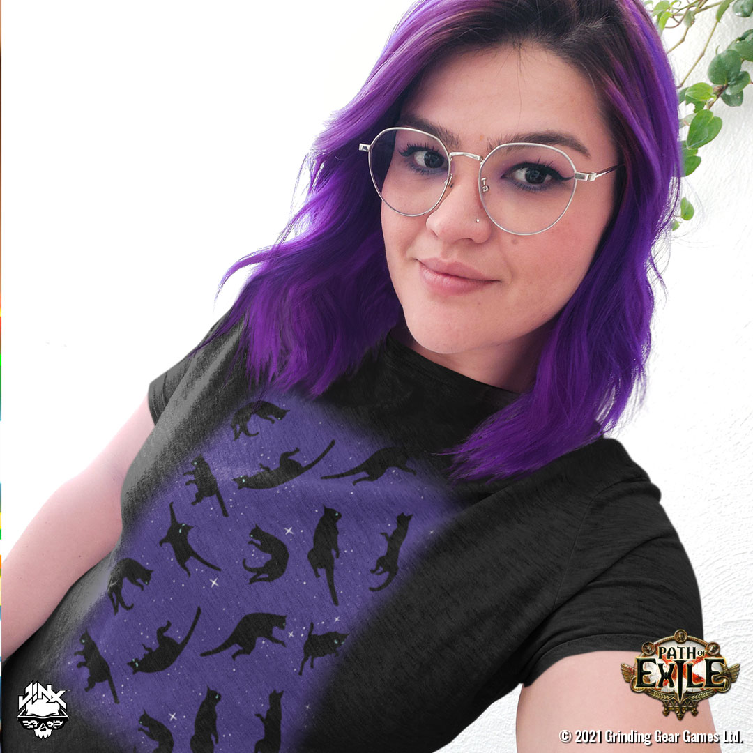 What's better than having a Celestial Cat Pet?
Having a whole bunch of them on this Path of Exile Tee, of course!

Here kitty, kitty.: bit.ly/3EtNW1V