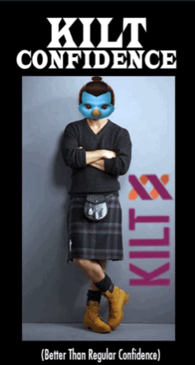 SharkotoshiJunk's tweet photo. With what I’ve been hearing about $KILT @Kiltprotocol &amp; the team @ingoruebe @christinemohan @elisafromberlin @Officially_Rish it’s hard not to be excited about what the future holds when it’s comes to digital ID. Learn about #KILT everyday my #CT frens! I want to rock a kilt 🏴󠁧󠁢󠁳󠁣󠁴󠁿 https://t.co/SdplJwgjCY