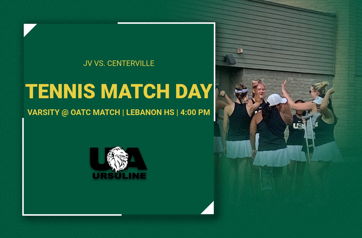 Varsity is playing in the OTCA Match against Lebanon High School

JV is playing Centerville High School

#Roar