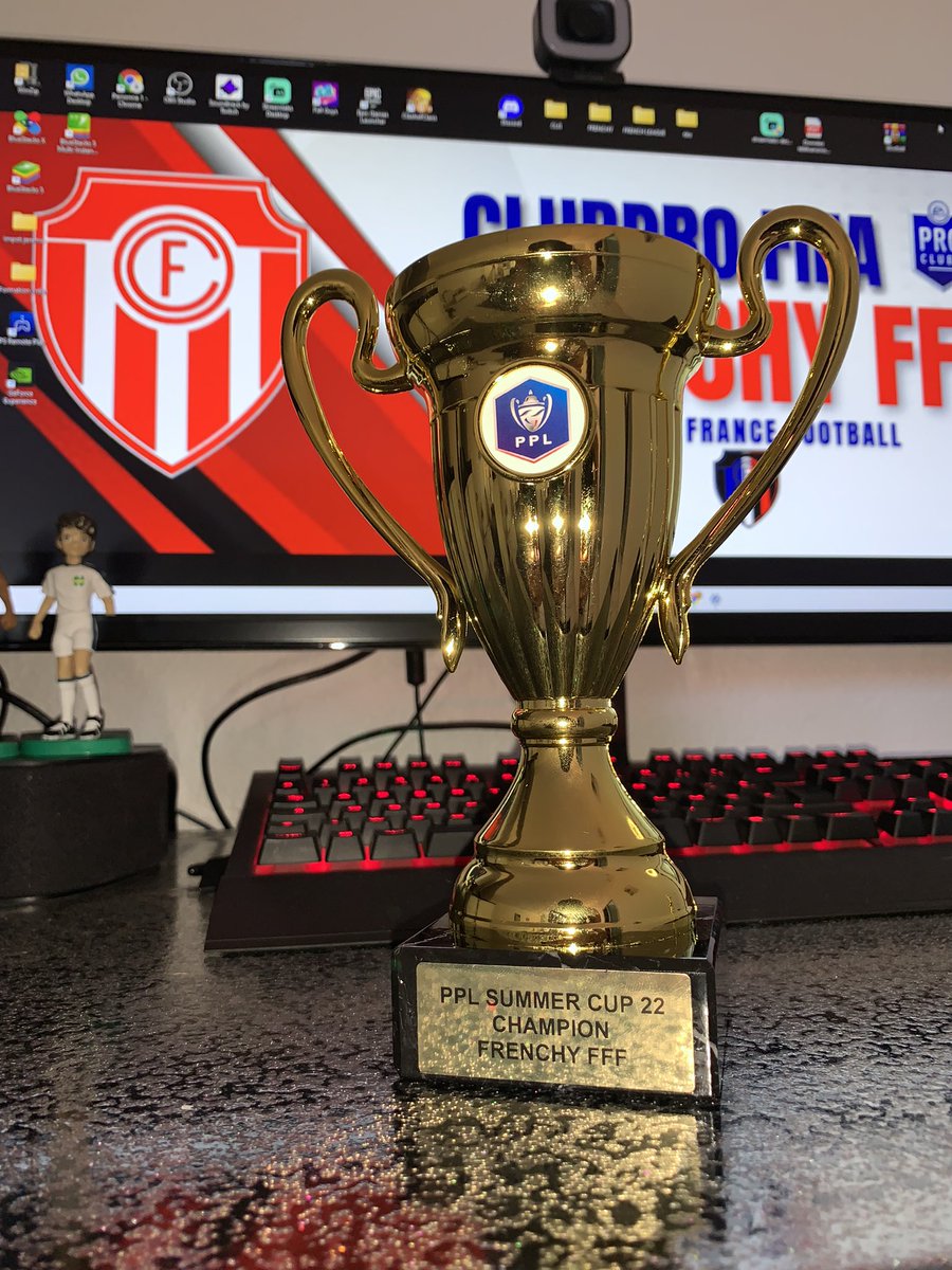 Félicitation à l’ensemble du @Frenchy_FFF 

Merci au copains du @Pau_FC_Poto_FFF de nous avoir aidez💪

Fière de ramener un trophée à la structure @FamilyFranceFo1 

Merci à la <a href="/Ligue_PPL/">Ligue PPL</a> 
Encore félicitation les @Frenchy_FFF 🔴⚪️