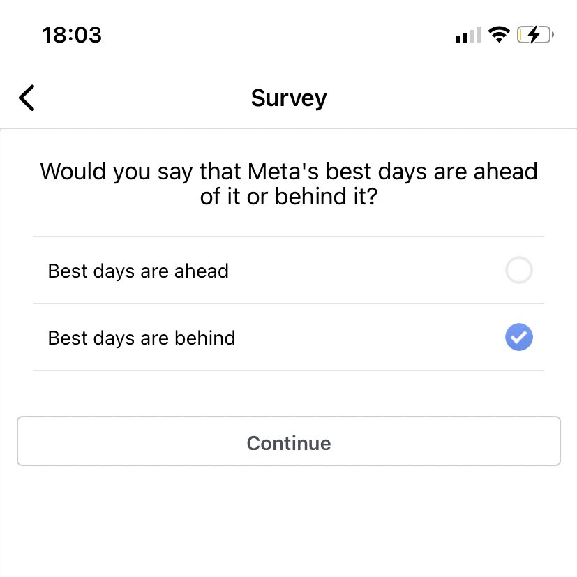 jasecoop's tweet image. Instagram asked me to do a survey and they are literally having an existential crisis