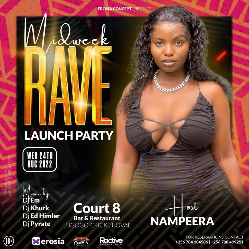 timothykeys7's tweet photo. Olindaki clean your shoes and get a new outfit for this Midweek Rave launch party happening at Court 8 bar and Restaurant Lugogo🤌🔥🔥🔥🔥💯suiiiiiii……@ractiveug @COURT8official #Court8MidweekRave https://t.co/E5pL03dPnL