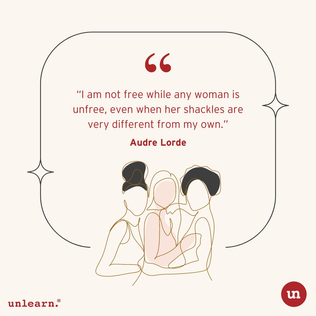 Being a feminist doesn't mean we're fighting for the rights and equality of one woman, we are fighting for the rights and equality of all women.

#feminist #unlearn #unlearning #feminism #Empowerment #quote #quotesoftheday #inspiration