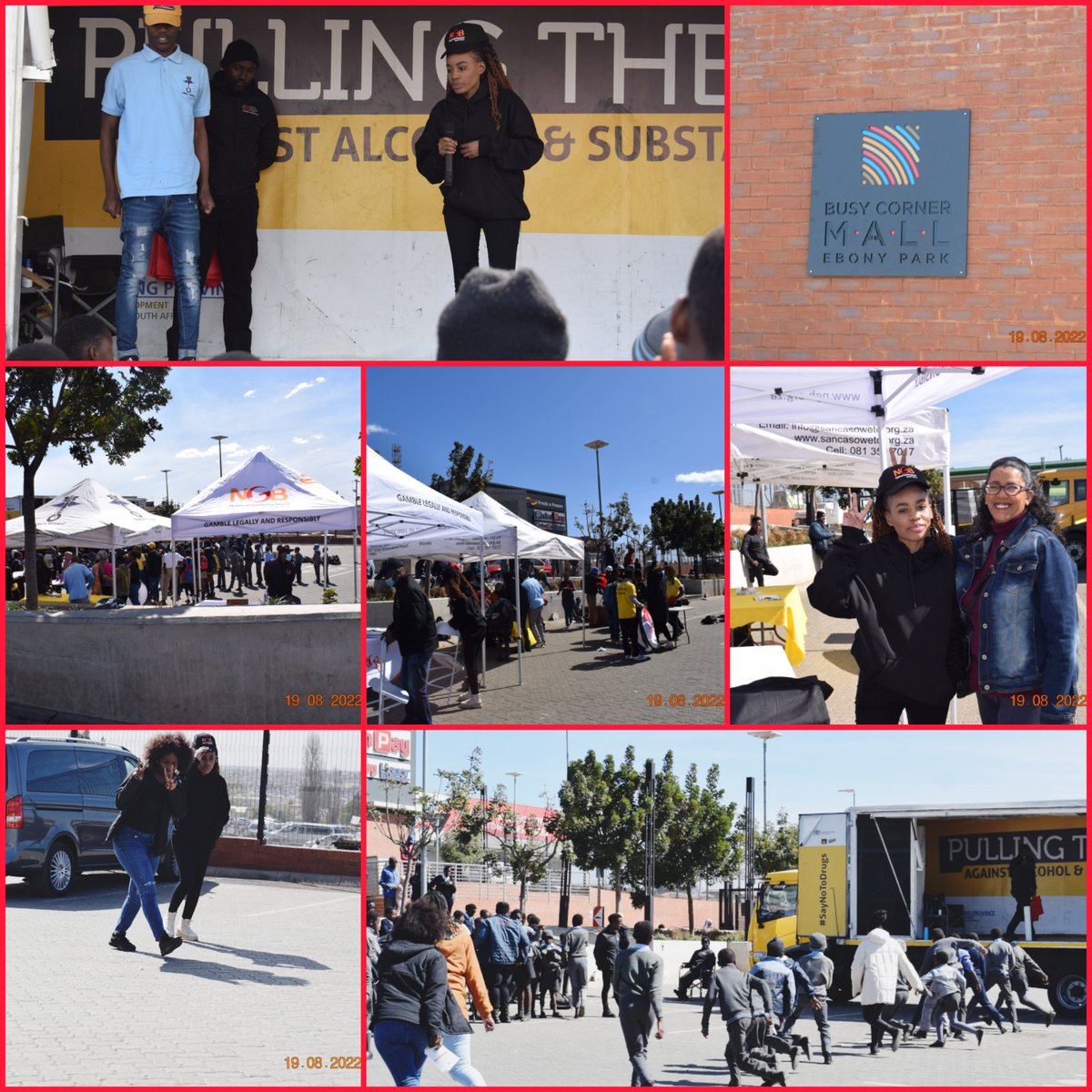 Addiction can mess up your life! National Gambling Board, <a href="/SANCANational/">SANCA National Office</a>, Department of Social Development collaborated at Ebony Park, Busy Corner Mall to create awareness about two common types of addiction: substance abuse and gambling. Remember to gamble responsibly.