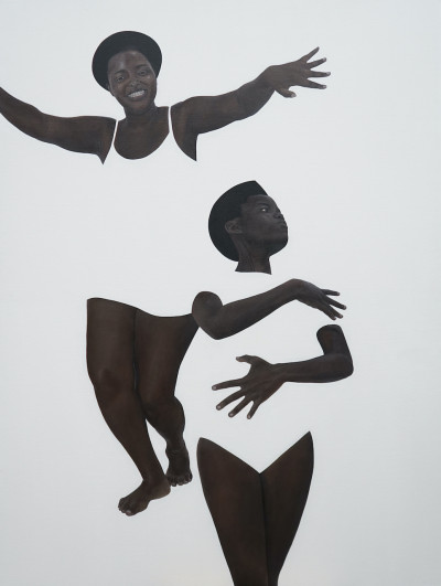 Sungi Mlengeya, born in Dar es Salaam, Tanzania, a painter whose figurative portraiture is a commemoration of women who surround her #WomensArt