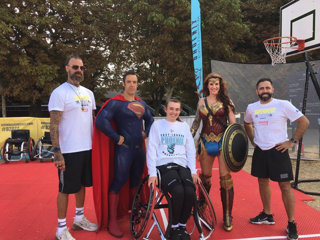 UEL_News's tweet photo. This weekend, @EastLDNPhoenix stars attended the @SuperheroTri event, the only disability sports series in the UK! Our team coached people of all ages and it was great to see our core values of #diversity &amp; #inclusion promoted in the community. https://t.co/BaNN9HRH6U