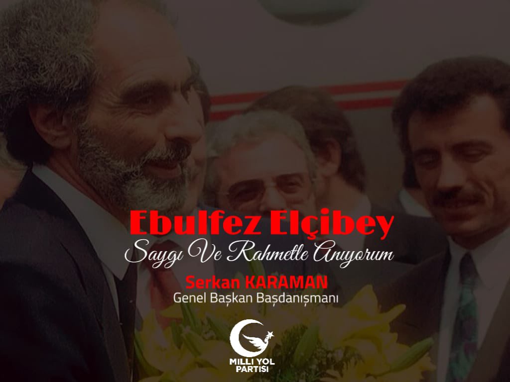 ‘Türk değilim’ diyene karşı sakın ısrar etmeyin. Allah’ın bahşettiği şerefi istemeyen şerefsize biz zorla şeref verecek değiliz" diyen Atatürk'ün askeri Azerbaycan Cumhurbaşkanı Ebulfez Elçibey'i vefatının 22 nci yılında rahmetle anıyorum.
🇹🇷 🇦🇿