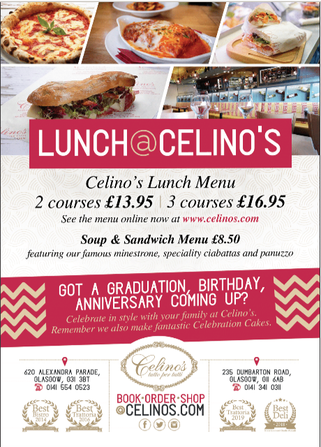 steppslevel's tweet image. Some tasty lunch deals available with our regular advertisers Celino's ☺️