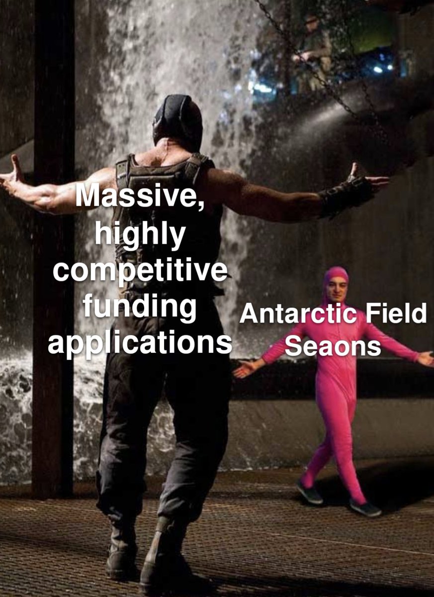 Zaazology's tweet photo. This one goes out to all the amazing #Antarctica #scientists I've met in the last few months... Motivation has to come from somewhere, I guess #nsfgrfp #browninstem #stem #Science #sciencememes https://t.co/Mv8C23IMib