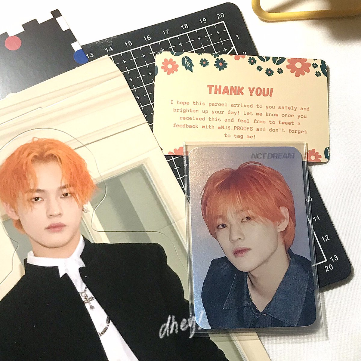 lelecartt's tweet photo. 𓏔 chenle we boom holo from @najaesales 

hello! i got my chenle holo na po. thank you for the fast transaction, and for sending my item safely. 

[ #NJS_PROOFS ] https://t.co/upSihCDBvq