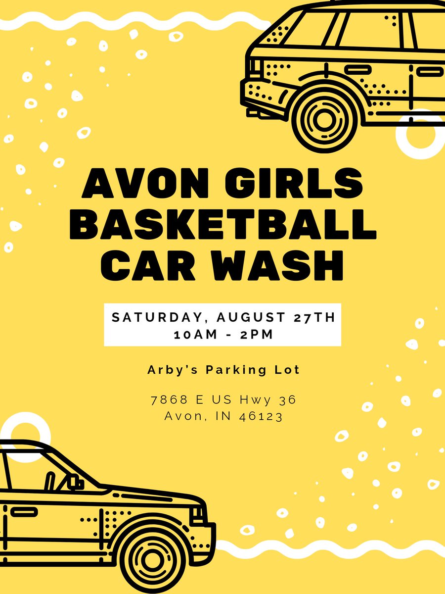 AGB FastBreak Club (@agb_fastbreak) on Twitter photo Come support <a href="/AHSOriolesGbb/">Avon Orioles Girls Basketball</a> this weekend and get your car sparkly clean! ✨️
<a href="/OrioleAthletics/">Avon OrioleAthletics</a> Come support <a href="/AHSOriolesGbb/">Avon Orioles Girls Basketball</a> this weekend and get your car sparkly clean! ✨️
<a href="/OrioleAthletics/">Avon OrioleAthletics</a>