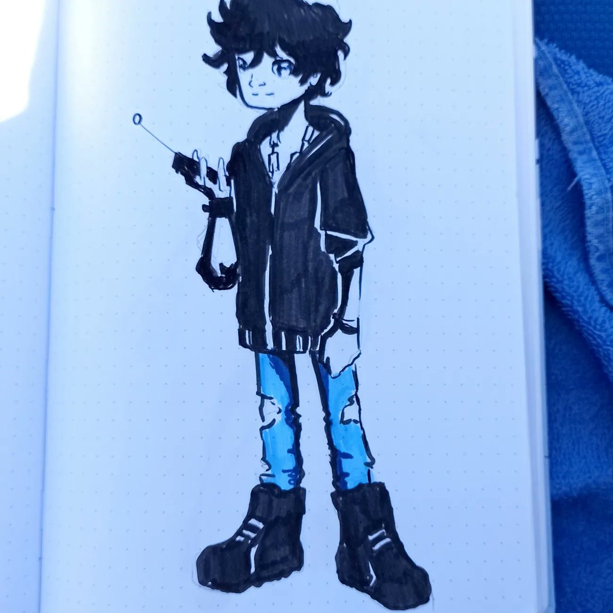 Eurinomio_X's tweet photo. Después de escribir todo el año🖊️, es bonito tener un espacio veraniego para garabatear un poco✏️ #summerdrawing https://t.co/y6yJDc6qKD